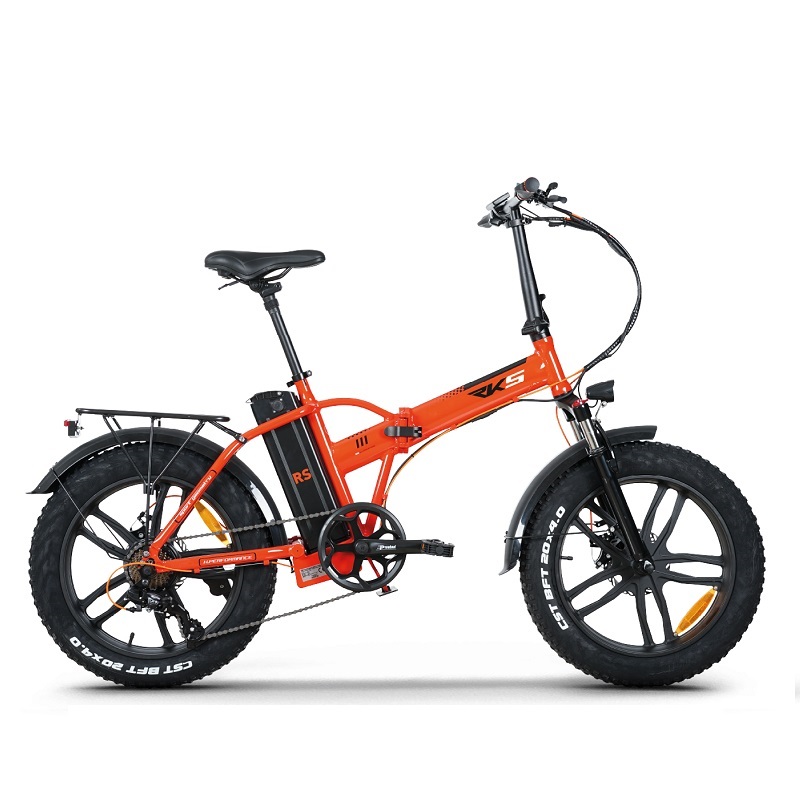 Bicicletta Elettrica Arancione