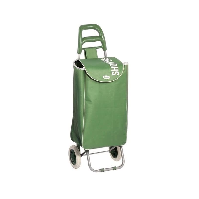 Carrello spesa con ruote Verde