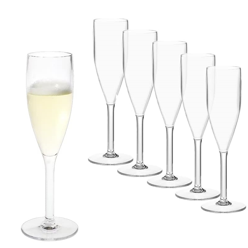 Flute champagne plastica