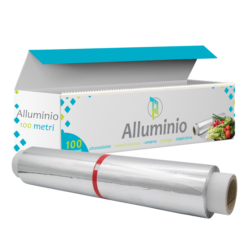 Rotolo di alluminio a per alimenti