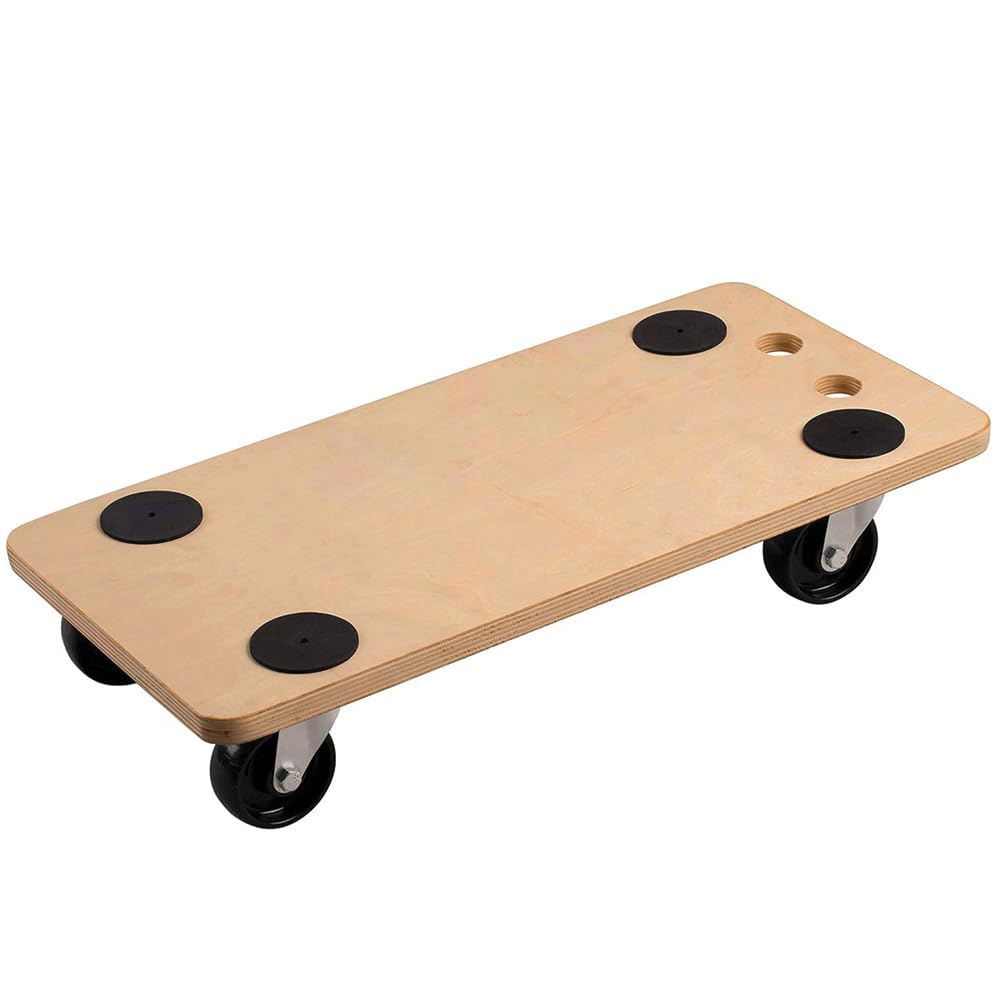 Carrello con pianale 4 ruote