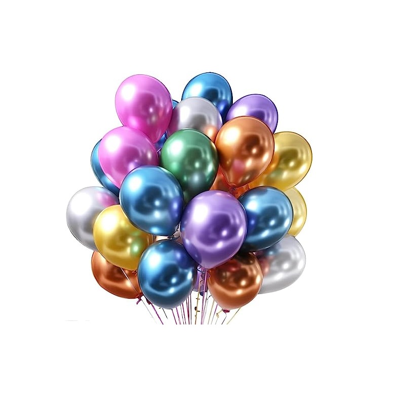 Palloncini Multicolor – Gonfiabili con Aria o Elio