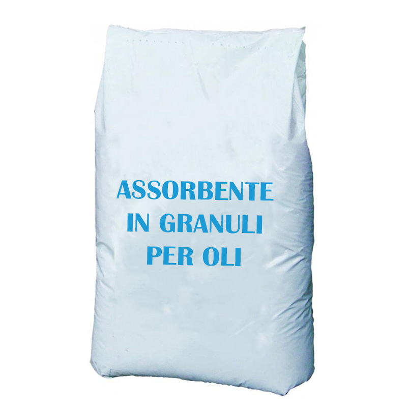 Polvere assorbente per olio – Granuli 10 Kg