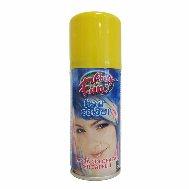 Spray colorante per capelli Giallo