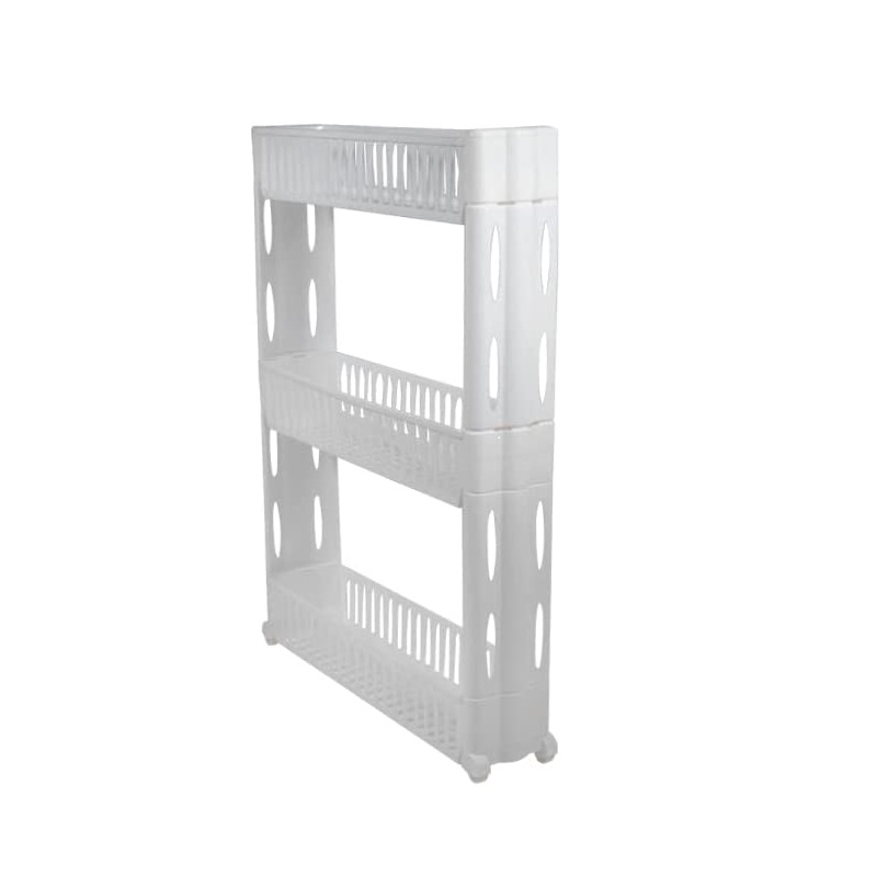 Scaffale Carrello Portaoggetti con Ruote