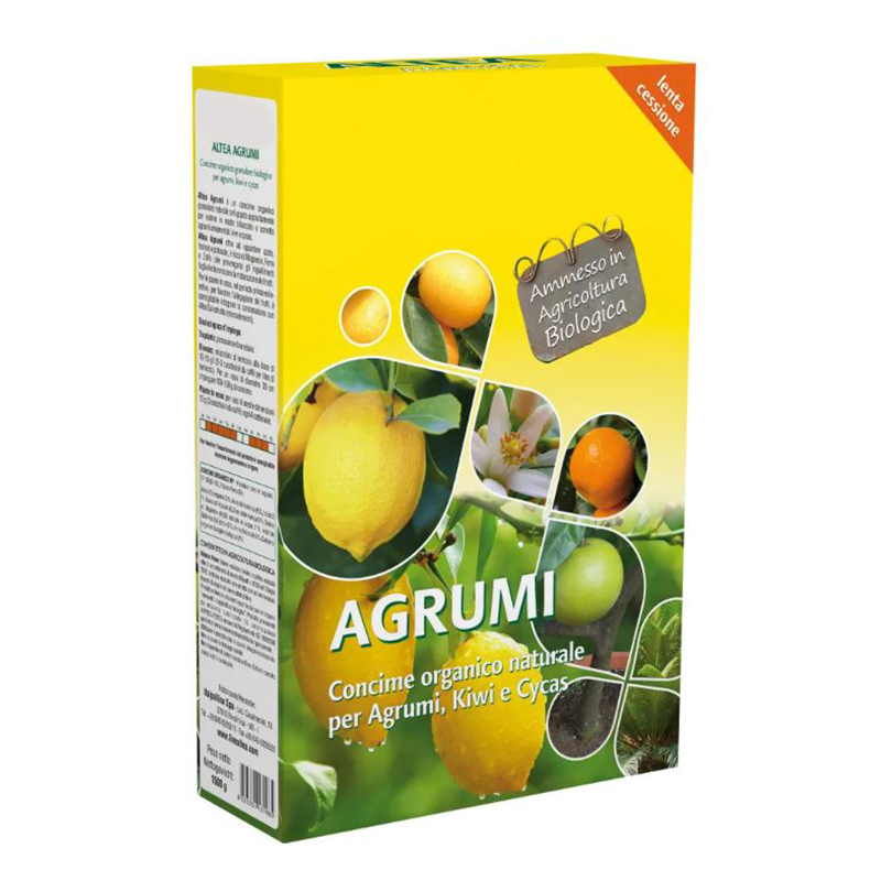 Concime granulare per Agrumi in vaso