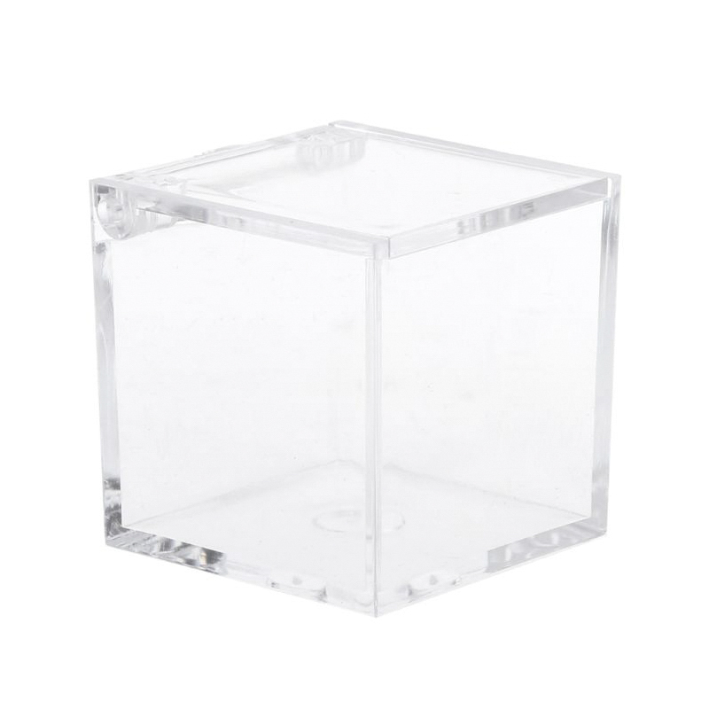 Cubo plexiglass porta confetti