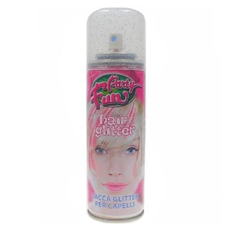 Bomboletta spray glitter per capelli