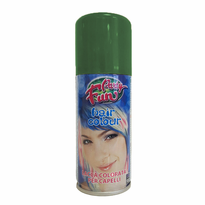 spray verde capelli. Colore Verde